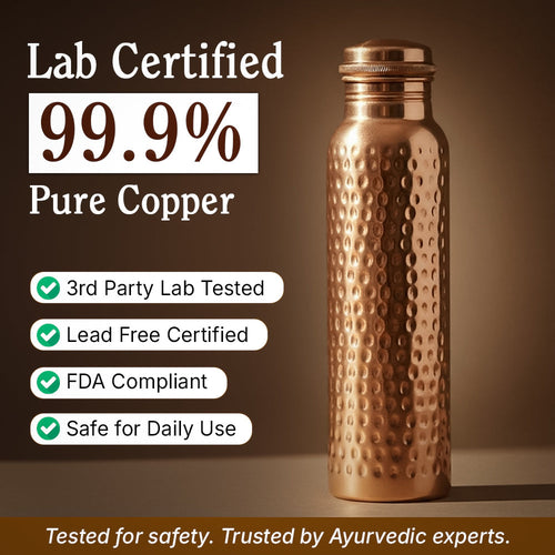 Copper bottle lifestyle